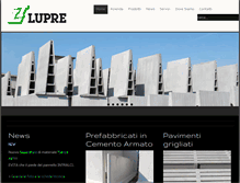 Tablet Screenshot of lupre.com